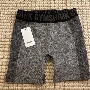 NWT gray gymshark flex biker shorts